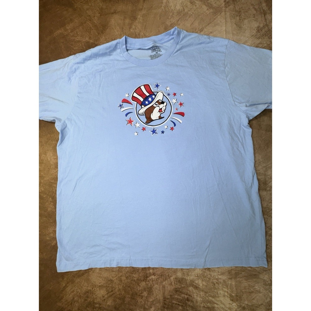 BUC-EE'S Patriotic Land of Liberty Blue Short Sleeve Tee 2XL